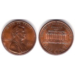 (201b) Estados Unidos de América. 1994. 1 Cent (MBC+)