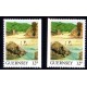 Guernsey. 1989. 12 Penny + 12 Penny (Nuevo) Petit Bof. Dentado Inverso