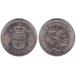 (863.2) Dinamarca. 1979. 5 Kroner (MBC)