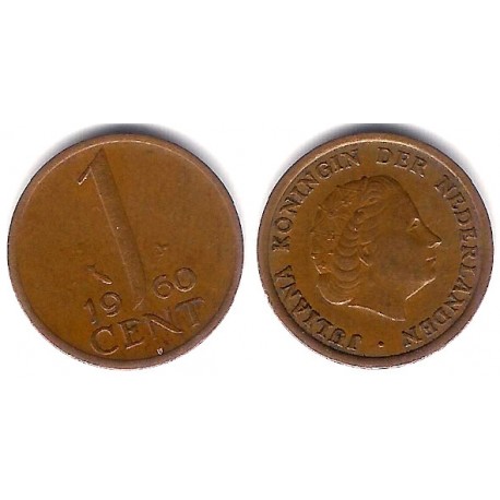 (180) Países Bajos. 1960. 1 Cent (MBC+)