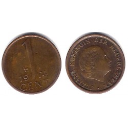 (180) Países Bajos. 1974. 1 Cent (MBC)