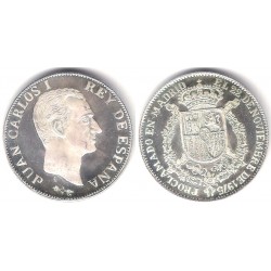 Medalla. Juan Carlos I Rey de España. Proclamación (SC) (Plata)