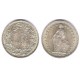 (24) Suiza. 1956(B). 1 Franc (EBC+) (Plata)