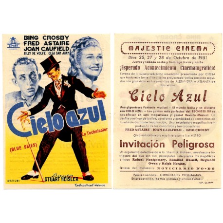 Cielo Azul. 1951. Majestic Cinema
