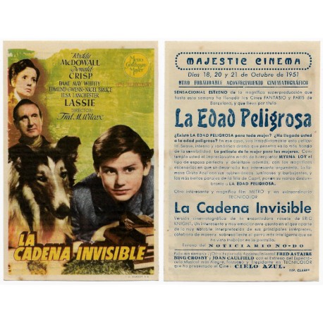 La Cadena Invisible. 1951. Majestic Cinema