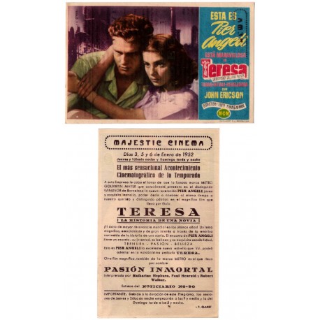 Teresa. 1952. Majestic Cinema