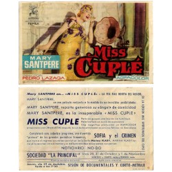 Miss Cumple. Sin Fecha. Sociedad La Principal