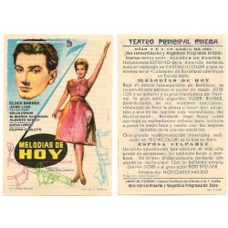 Melodías de Hoy. 1961. Teatro Principal Cinema
