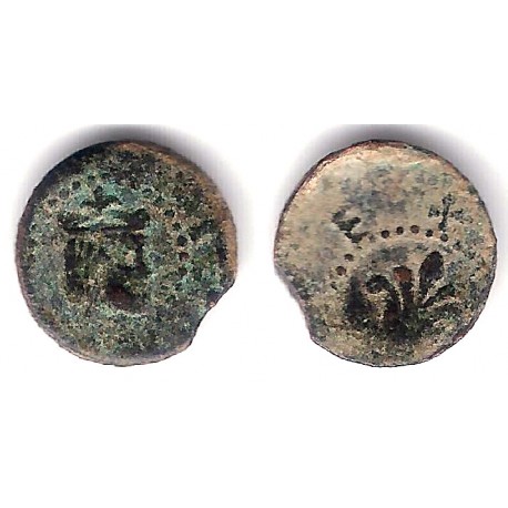 Felipe IV. Sin Fecha. Dinero (BC+/BC) Ceca de Lérida