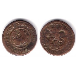 Felipe V. 1720. 2 Maravedi (BC) Ceca de Barcelona