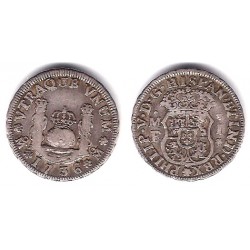 Felipe V. 1736. 1 Real (MBC+) (Plata) Ceca de Mejico MF