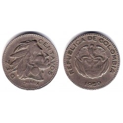 (212.2) Colombia. 1959. 10 Centavos (MBC)
