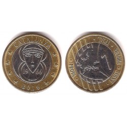 Catalunya. 2016. 1 Euro (EBC) Prueba
