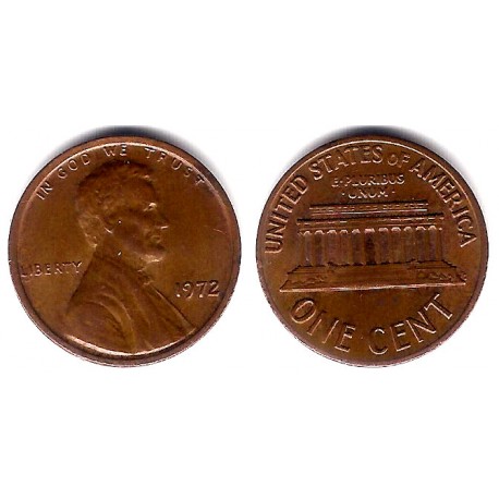 (201) Estados Unidos de América. 1972. 1 Cent (MBC)
