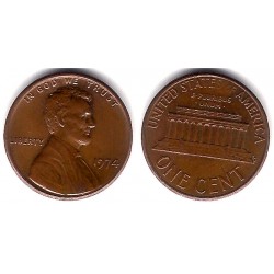 (201) Estados Unidos de América. 1974. 1 Cent (EBC)