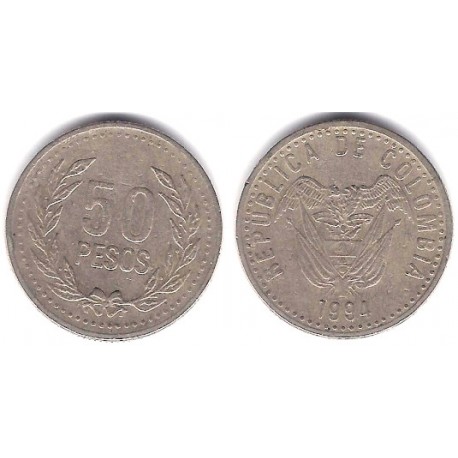 (283.1) Colombia. 1994. 50 Pesos (MBC)