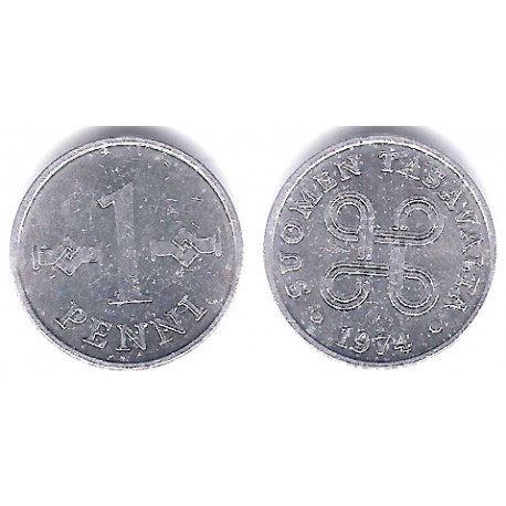 (44a) Finlandia. 1974. 1 Penni (MBC)