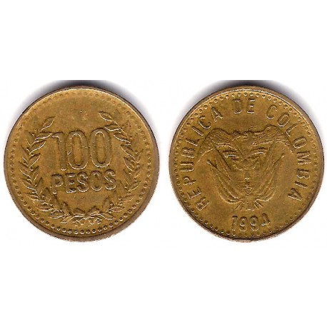 (285.1) Colombia. 1994. 100 Pesos (MBC)