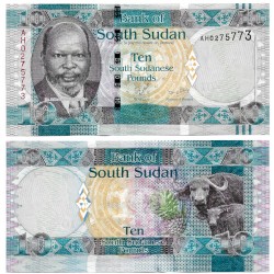 (7) Sudán del Sur. 2011. 10 Pounds (SC)