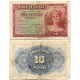 España. 1935. 10 Pesetas (BC+) Sin Serie