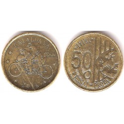 Catalunya. 2016. 50 Céntimos (EBC) Prueba