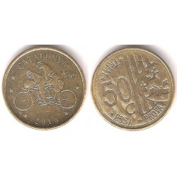 Catalunya. 2016. 50 Céntimos (EBC) Prueba