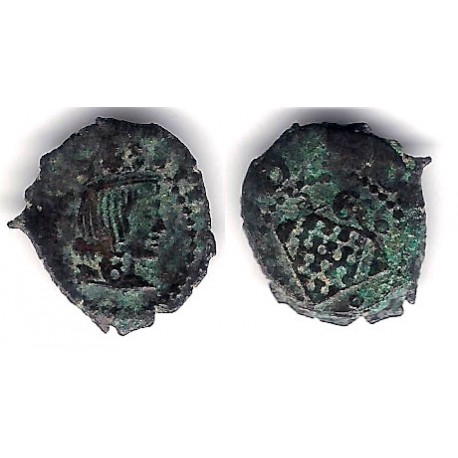 Felipe III. Sin Fecha. Dinero (MBC) Ceca de Gerona