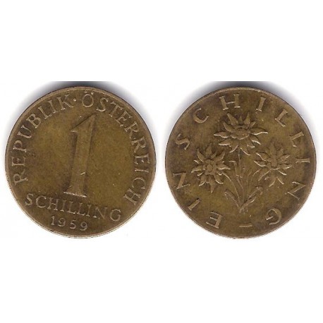 (2886) Austria. 1959. 1 Schilling (MBC)