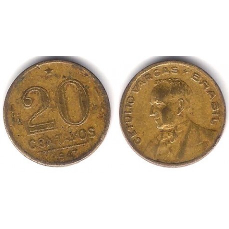 (556a) Brasil. 1947. 20 Centavos (BC)