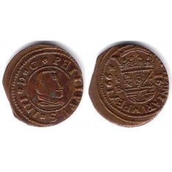 Felipe IV. 1664. 16 Maravedi (MBC+) Ceca de Segovia B