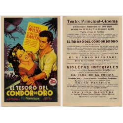 El Tesoro del Cóndor de Oro. 1953. Majestic Cinema