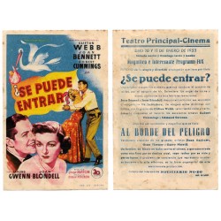 ¿Se puede entrar?. 1953. Teatro Principal Cinema