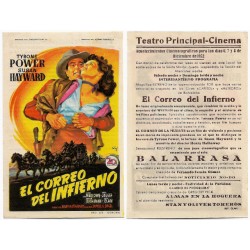 El Correo del Infierno. 1952. Teatro Principal Cinema