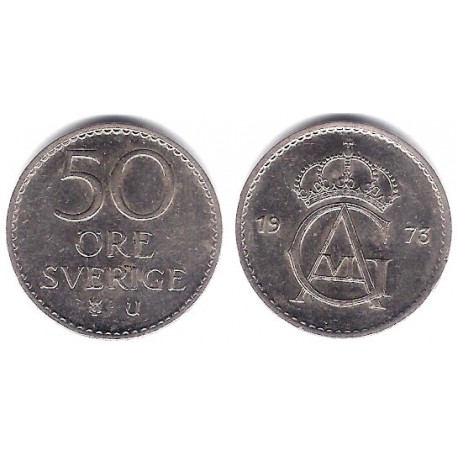 (873) Suecia. 1973. 50 Ore (MBC+)