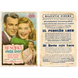 Mi Novio está Loco. 1951. Majestic Cinema