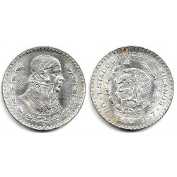 (459) Estados Unidos Mexicanos. 1957. 1 Peso (EBC-) (Plata)