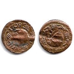 Carlos III (Arch. Austria). 1709. Ardite (BC) Ceca de Barcelona