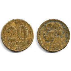 (562) Brasil. 1953. 20 Centavos (BC+)