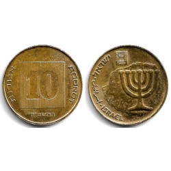 (158) Israel. 1988. 10 Agorot (MBC)