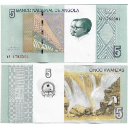 (151A) Angola. 2012. 5 Kwanzas (SC)