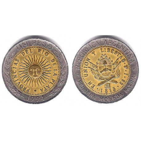 (112.1) Argentina. 1994. 1 Peso (MBC)
