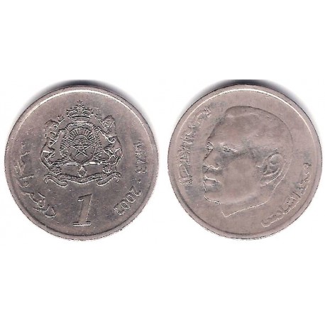 (Y117) Marruecos. 2002. 1 Dirham (MBC-)