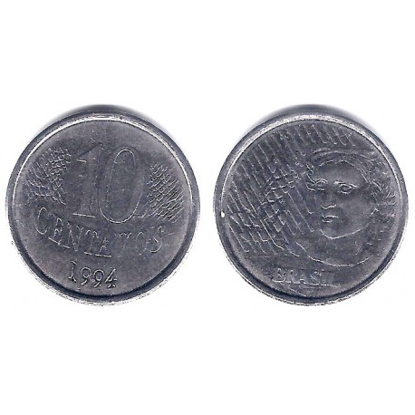 (633) Brasil. 1994. 10 Centavos (MBC+)