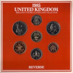 Gran Bretaña. 1985. Cartera Oficial (SC)