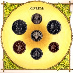 Gran Bretaña. 1987. Cartera Oficial (SC)