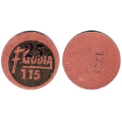 F. Godia. 25 Pesetas (BC+)