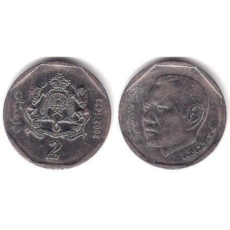 (Y118) Marruecos. 2002. 2 Dirham (MBC)