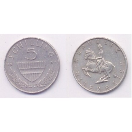 (2882) Austria. 1969. 5 Schilling (MBC)