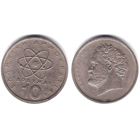 (132) Grecia. 1978. 10 Drachma (MBC)