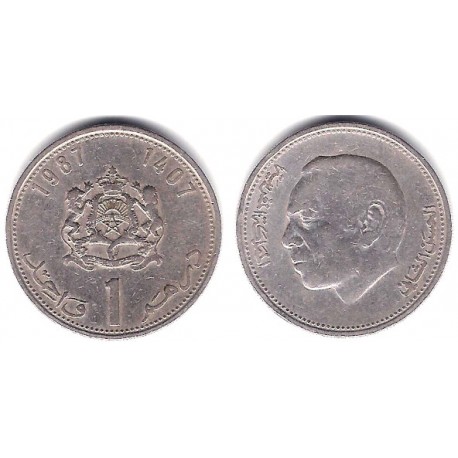 (Y88) Marruecos. 1987. 1 Dirham (MBC)